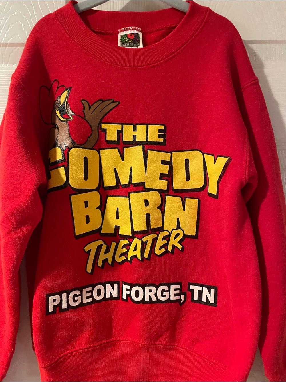 The comedy barn pigeon forge sweatshirt